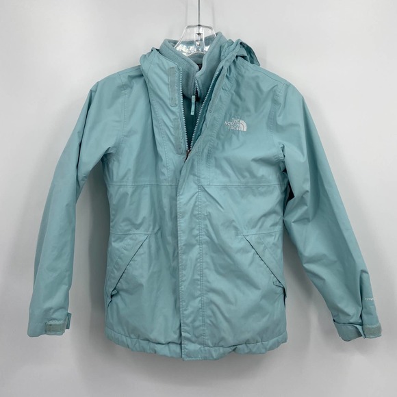 The North Face Other - The North Face Girl's 3 in 1 Softshell Coat with Zip-Out Fleece Jacket Size M